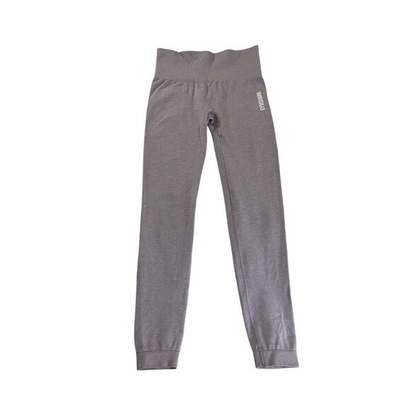 GymShakr Pants - GymShark Women's Heather Lavender Seemless Leggings - XS